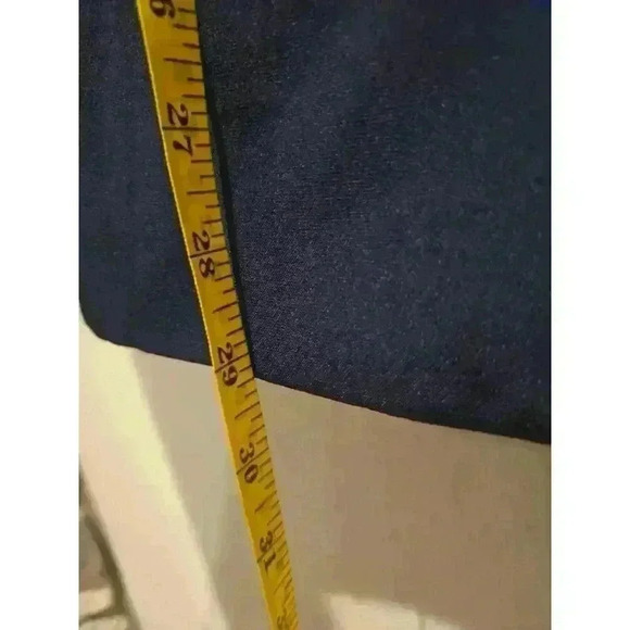 Conbipel Women's Navy Blue One-Button Blazer Size 46 Stretch Italy L - Picture 7 of 10